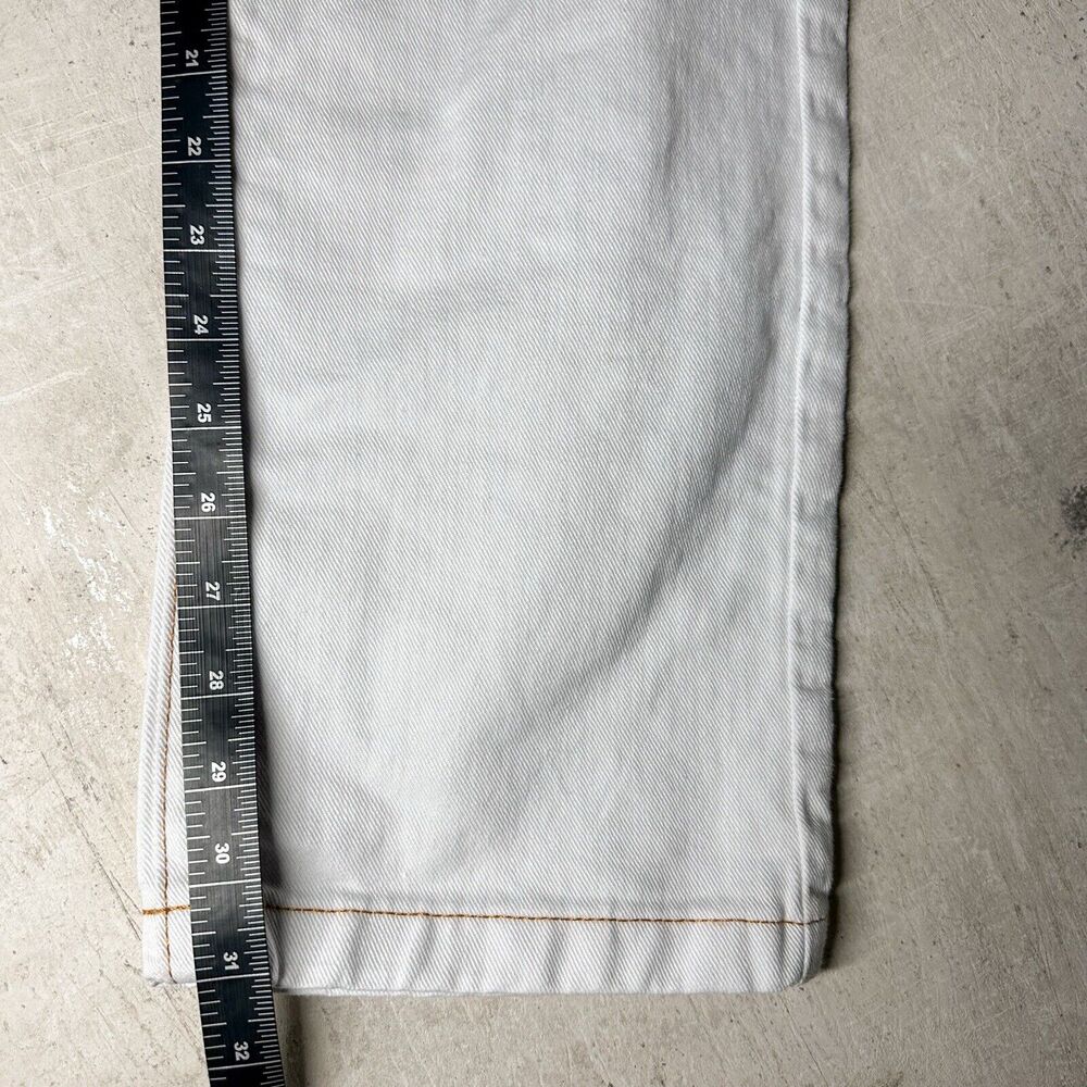 WeWoreWhat Revolve Size 27 Icon Jean White Jean Denim 27x31 straight leg pants - Picture 9 of 10